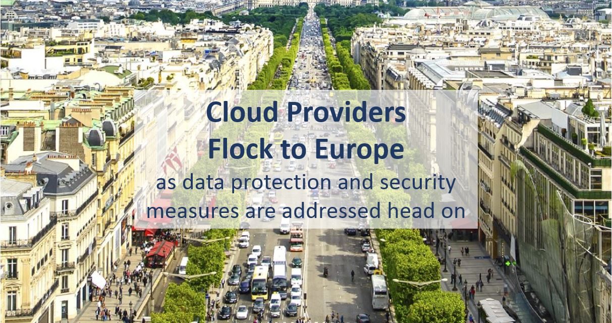 Cloud Cover takes over Europe