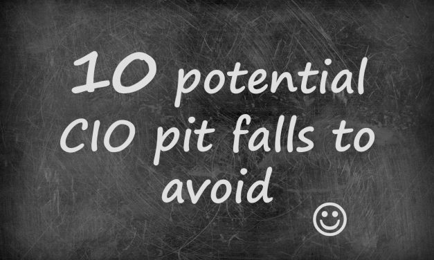 10 common CIO pit falls